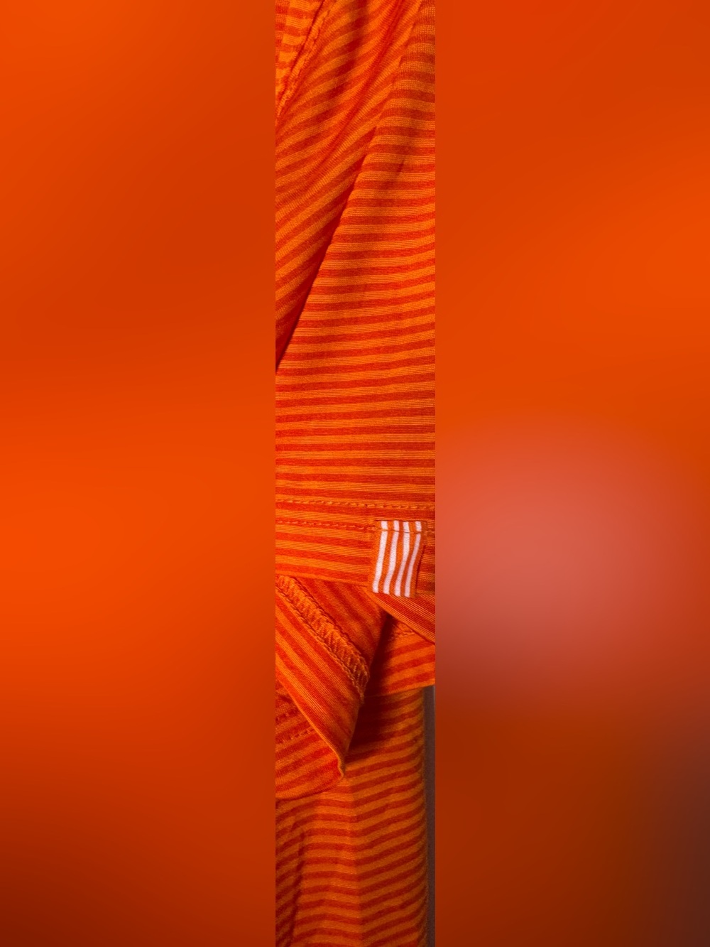 Whataburger Women's Orange Short-Sleeve Polo work Halloween Sz xl burgers - Picture 3 of 5